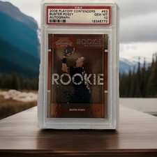 2008 Playoff Contenders Buster Posey Rookie Auto Insert EXTREMELY RARE POP 43
