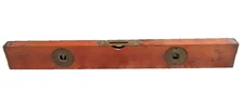 Vintage STANLEY RULE & LEVEL Co Wood 26” Adjustable Level No. 30 Carpenter