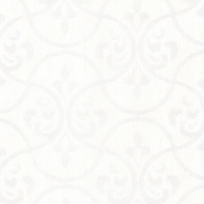 Fine Decor - Cream & Mica Ivory Textured Silk Damask Wallpaper - DL23005