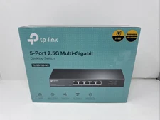TP-Link TL-SG105S-M2 5-Port Multi-Gigabit Desktop Network Switch NEW