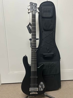 Warwick Rockbass Artist Line Robert Trujillo 5 String Bass Guitar - Black
