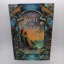 The Well of Tears by Cecilia Dart-Thronton - Hardcover Fantasy Novel w/CD