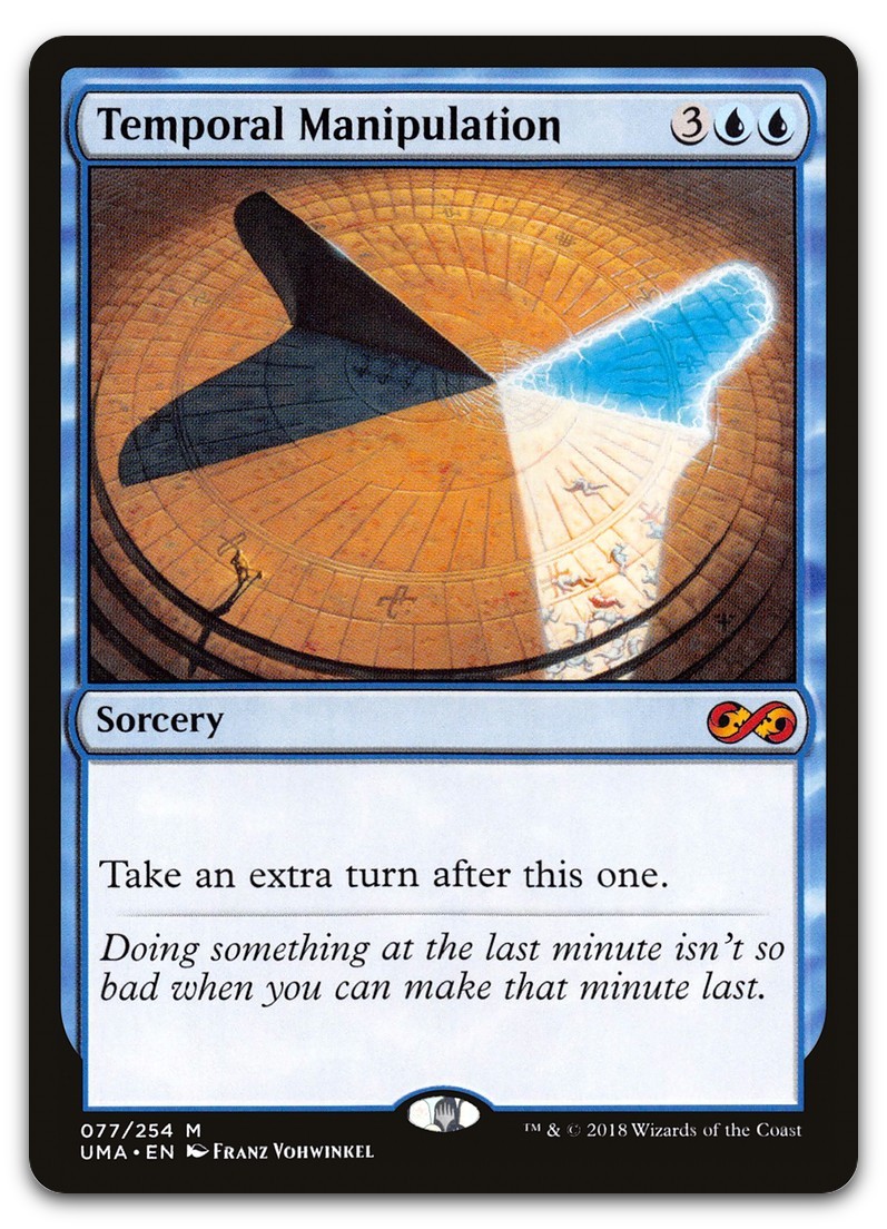 Temporal Manipulation #77 (NM) Ultimate Masters UMA Magic MTG