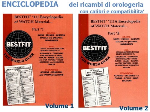 BESTFIT 111 & 111A - ENCYCLOPEDIA of watch material - ENGLISH