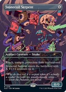 Stonecoil Serpent 1226/3278 Secret Lair Drop Series