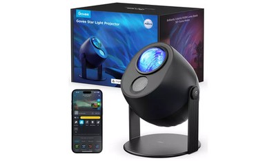 Govee H6093 Smart Star Light Projektor - 52+ Szenenmodi - Sprachsteuerung - Schwarz