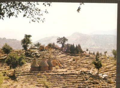 CAMEROON - map cpm MOKOLO panora view.. region KOZA/ph. color Djingliya-Eurolux