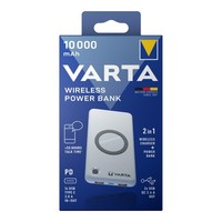 Varta Wireless Power Bank 10000Ma Mit Ladekabel 57913