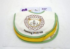 Boy's Mommy Loves Me Infant Bibs 3 Pack