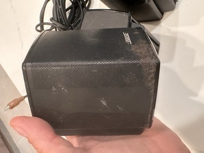Bose Virtually Invisible 300 Set Of 3 Cube Surround Speakers Only Bose Virtually Invisible 300 Set Of 3 Cube Surround Speakers Only