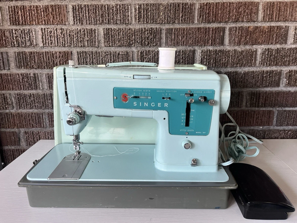 Blue Vintage Original Collectible Sewing Machines | eBay