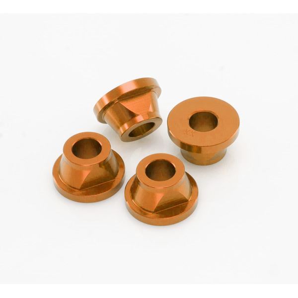 Zeta Rubber killers orange KTM 4 Pieces MX Motocross Off-Road New/Replacement