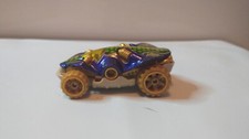 Hot Wheels Swamp Buggy Purple Gold Green HW 2008 Street Beasts Exclusive Loose