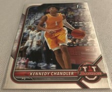 2021-22 Bowman University Basketball Kennedy Chandler Tennesse 1st Bowman #24