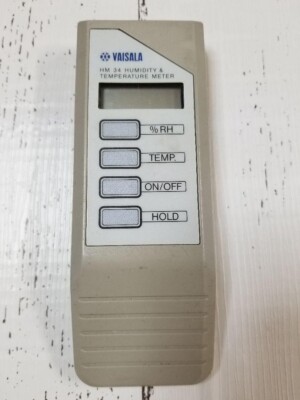 VAISALA 温湿度計　HM34 VAISALA HM34 Humidity And Temperature Meter Used | eBay