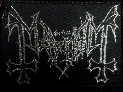 True Mayhem De Mysteriis Dom Sathanas Girls' Black Metal Denim Cut-Off Waistcoat - Picture 5 of 59