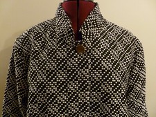 New w/Tags Eliza J Women Coat Size XL Black/White Outdoor
