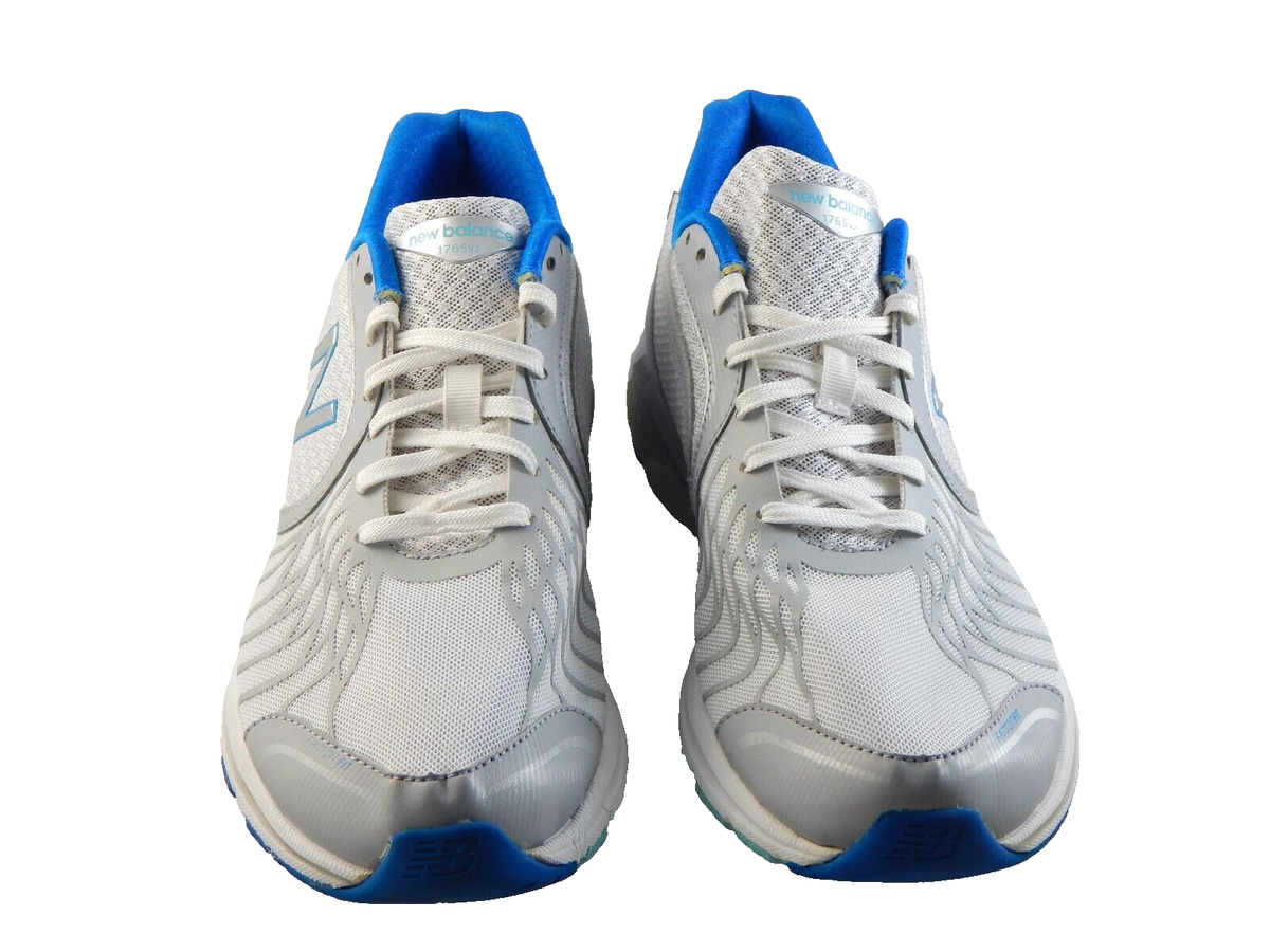 New Balance 1765 V2 Women's Shoes Size 12 White Blue Walking 2015