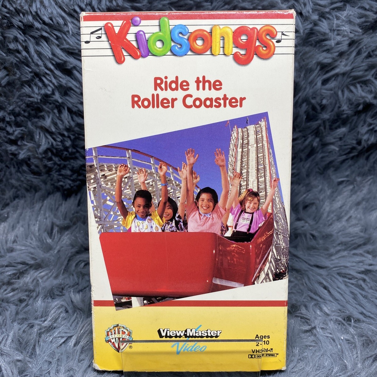 Kidsongs Ride The Roller Coaster VHS Video Kids Sing Along