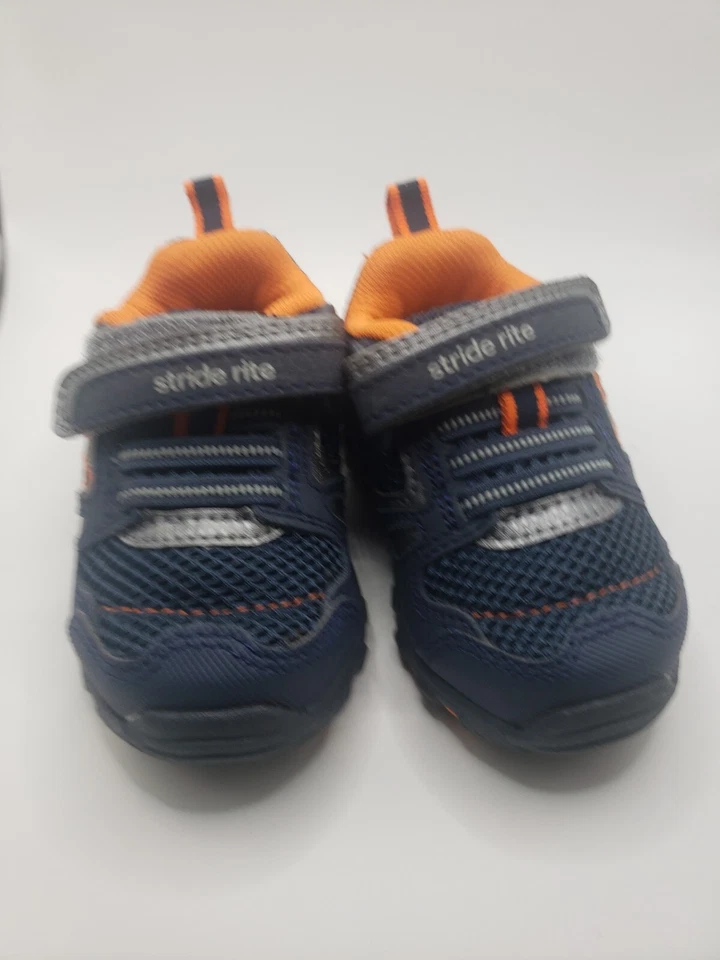 Stride Rite Boys'- Navy Made2Play, Size 4 - Image 2 of 4