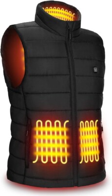 Heated Vest, Heating Gilet for Men/Women Temperature Levels