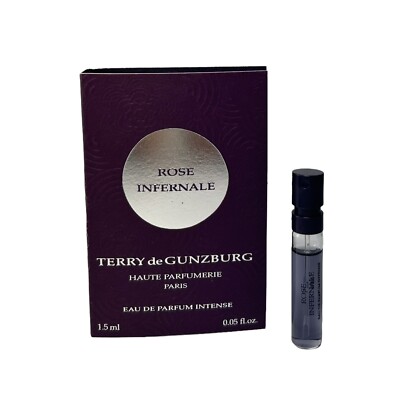 By Terry de Gunzburg Rose Infernale Sample Turkish Rose Frankincense Vetiver