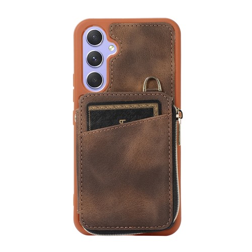 For Samsung Galaxy A54/A34/A14 PU Leather Back Wallet Cover Slim Case with strap - 第 36/41 張圖片