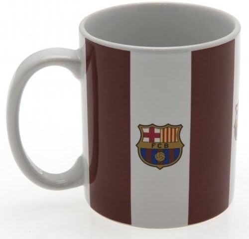 Barcelona FC Mug Stripe Tea/Coffee Cup Football Club New Gift Official Licensed
