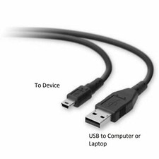 USB Cord Cable for WD WESTERN DIGITAL WDBAAU0020HBK-01 EXTERNAL HARD DRIVE HDD