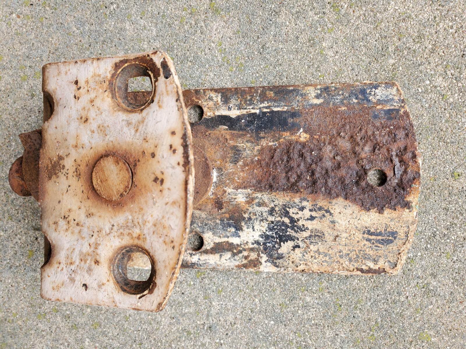 Two (2) Antique CannonBall Barn Door Rollers Hangers with Brackets