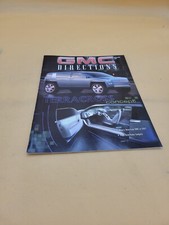 2001 AUTO SHOW GMC DIRECTIONS TERRACROSS CONCEPT BROCHURE CATALOG BOOKLET