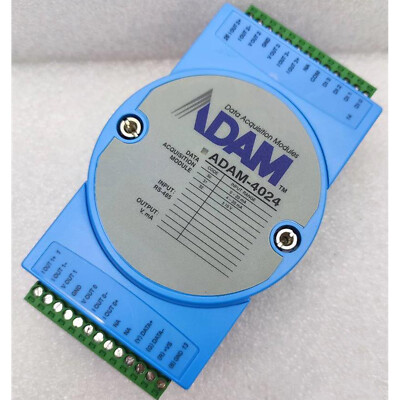 one Used Advantech ADAM-4024 output module Tested Good OK #YP1