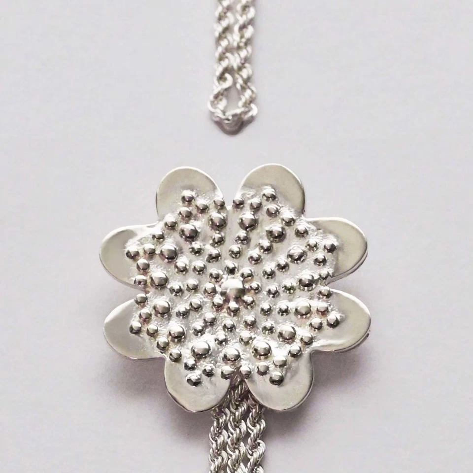 Collar de Plata PRINCESA INCA 950 ~ Joyería Trébol Andino Foto 2 de 4