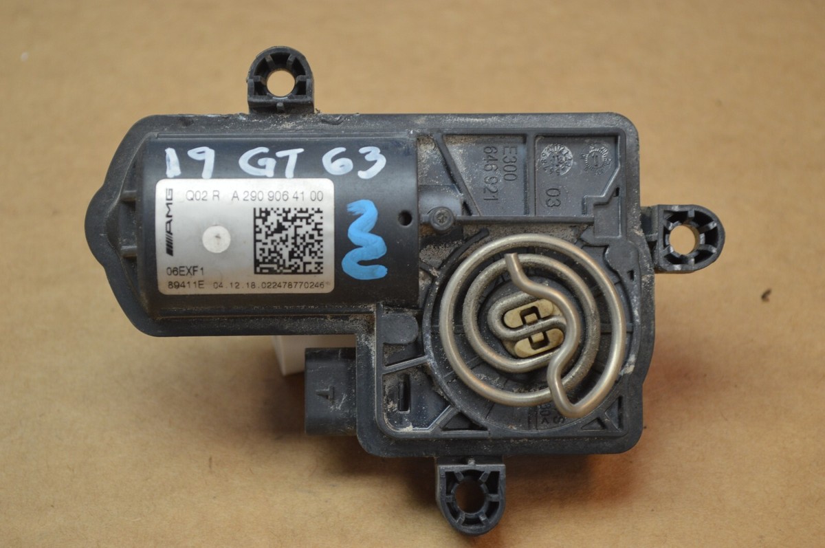 2019 X290 MERCEDES BENZ GT63 AMG EXHAUST MUFFLER ACTUATOR MOTOR
