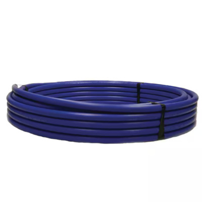 NSF Poly Pipe Flexible Polyethylene Blue Corrosion Resistant 1-1/4 In. X 100 Ft.
