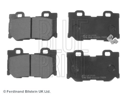 Plaquettes de frein arrière pour Nissan 370Z Roadster et Infiniti FX37