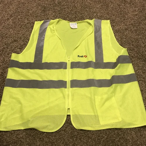 image solutions adult 3Xl workwear reflective zip up vest a14 - product listing photo