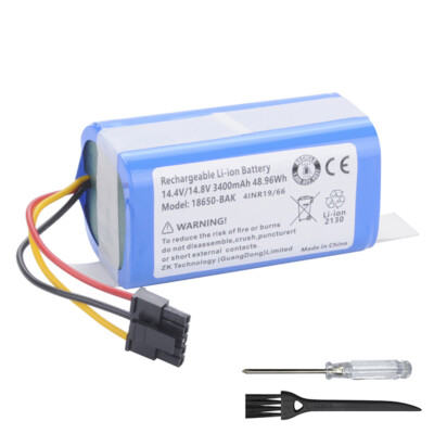 3400mAh 14.4V Battery for Eufy L50 L60 L60 SES L60 Hybrid Robot Vacuum Cleaners