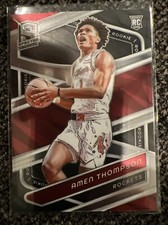2023-24 Spectra AMEN THOMPSON Rookie Base #150 Houston Rockets Mint 🔥💎🏀