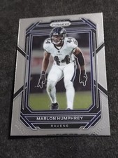 2022 Panini Prizm- Marlon Humphrey #24- Baltimore Ravens Football Card