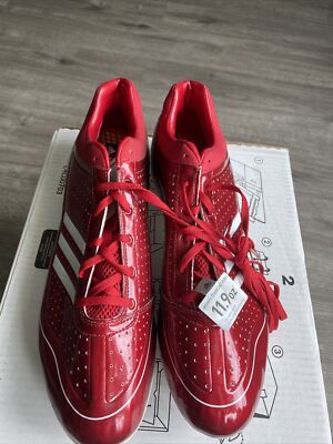 KK) Adidas adizero Diamond King Low Baseball Metal Cleats 
