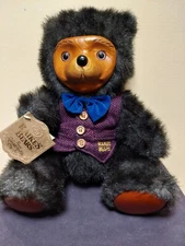 Vintage Raikes Bears Bear - Bentley #5448 - Wood Face & Paws Signed 3841/7500