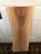 Live edge Sycamore Slab: finished. Just add legs LEGS NOT INCLUDED .