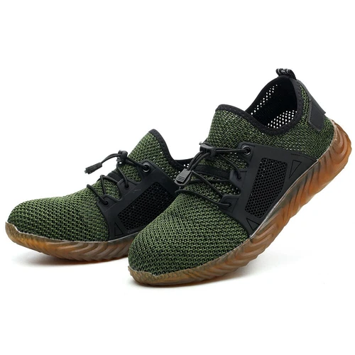 Mens Mesh Safety Shoes Work Steel Toe Boots Indestructible Lightweight Sneakers - Picture 34 of 39