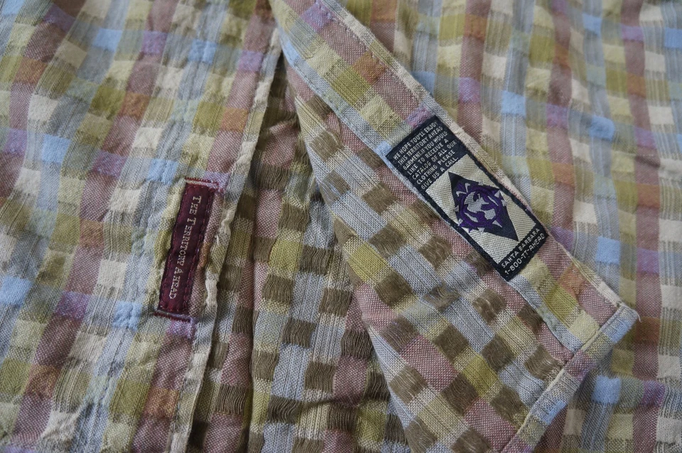 Рубашка на пуговицах The Territory Ahead с длинным рукавом клетчатая мужская размер XL - Изображение 3 из 4