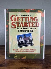 Ron LeGrand’s “Getting Started as a Real Estate Entrepreneur” -6 Cassettes +More