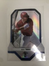2021 Topps Chrome Ben Baller Diamond Die Cut Mike Trout Angels BD-10