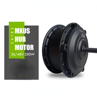 MXUS XF07 XF08 36V 48V 250W MTB E-bike Front Rear Thread Rotate / Cassette Motor