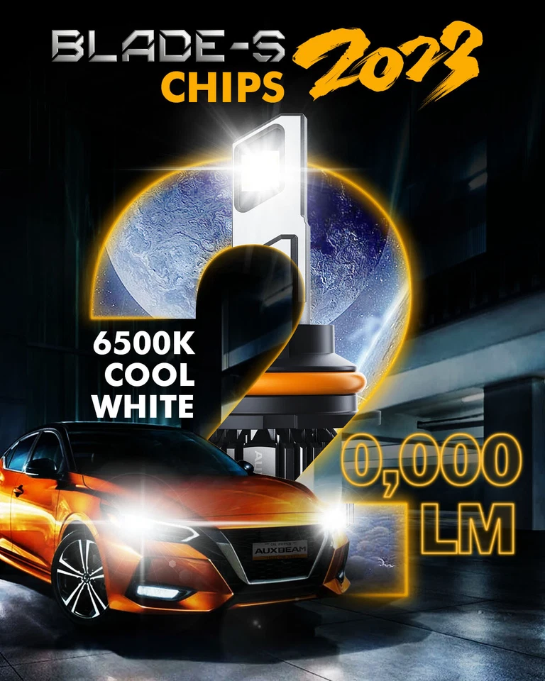 9007 Kit de bombillas de faros LED para Dodge Ram 1500 2500 3500 2003-2005 haz alto/bajo Foto 3 de 4