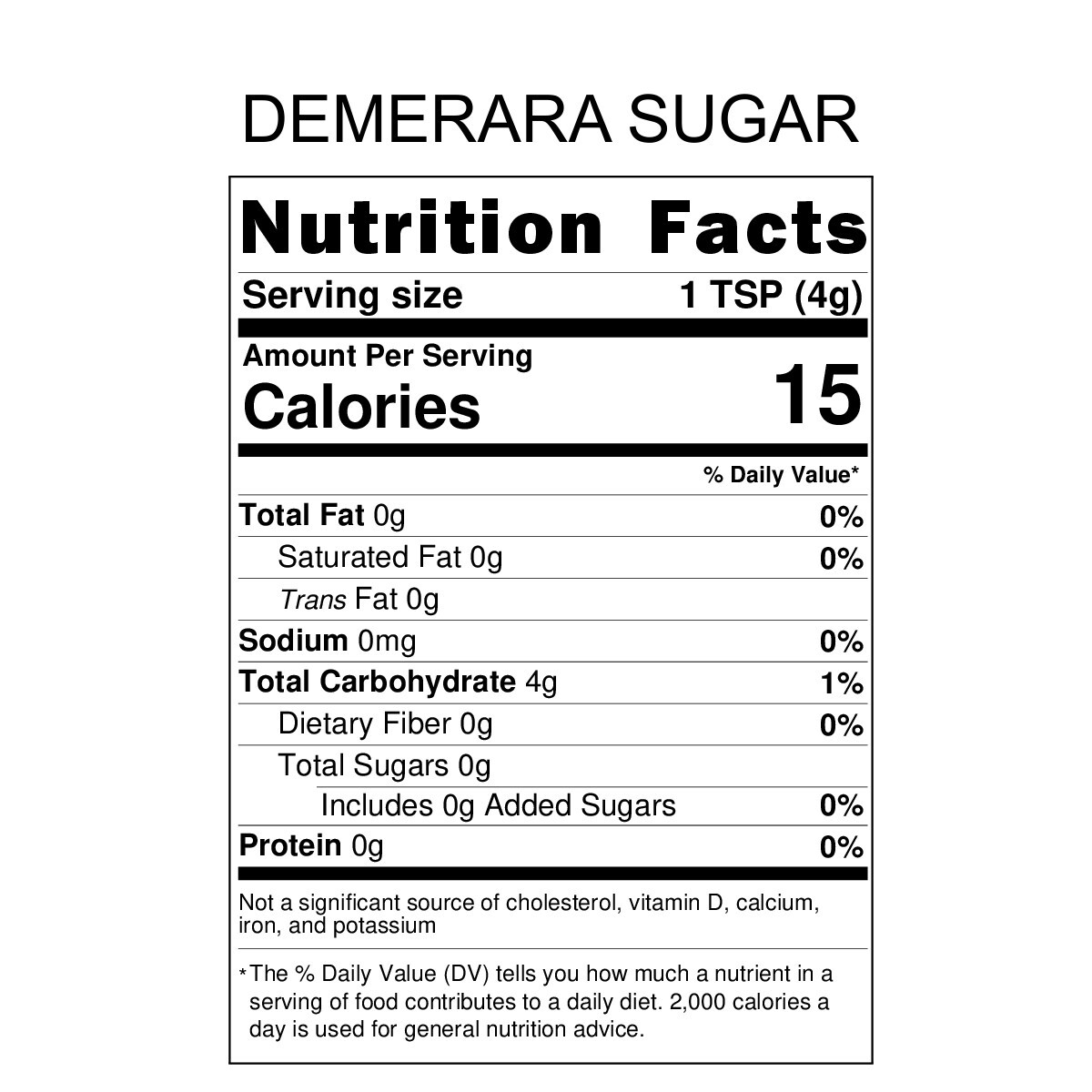 Demerara Sugar (Unrefined Sugar) 4 Lbs eBay